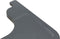 Bopita Stully eetblad - Deep Grey
