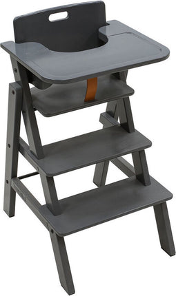 Bopita Stully kinderstoel met beugel - Deep Grey