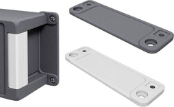 Bopla BA WL 17 7024 Wandklem (l x b x h) 173 x 40 x 8 mm Grafietgrijs 2 stuk(s)