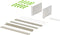 Bopla BGT 22380.12 19 modulesteunen 476 x 156 x 63 Aluminium 1 stuk(s)