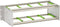 Bopla BGT 22380.12 19 modulesteunen 476 x 156 x 63 Aluminium 1 stuk(s)