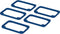 Bopla BL 7040 DI-5005 BOLINK DICHTUNGSSET IP65 Afdichting TPE Signaalblauw (l x b x h) 70.6 x 42.6 x 4.6 mm 1 stuk(s)