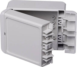Bopla Bocube B 100806 ABS-7035 96032125 Wandbehuizing, Installatiebehuizing 80 x 113 x 60 ABS Grijs-wit (RAL 7035) 1 st