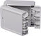Bopla Bocube B 100806 ABS-7035 96032125 Wandbehuizing, Installatiebehuizing 80 x 113 x 60 ABS Grijs-wit (RAL 7035) 1 st