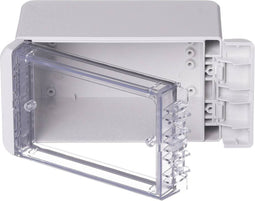 Bopla Bocube B 100809 PC-V0-G-7035 96022135 Wandbehuizing, Installatiebehuizing 90 x 113 x 80 Polycarbonaat Grijs-wit (