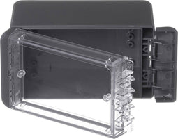 Bopla Bocube B 140806 PC-V0-G-7024 96023124 Wandbehuizing, Installatiebehuizing 80 x 151 x 60 Polycarbonaat Grafietgrij