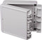 Bopla Bocube B 141306 ABS-7035 96033225 Wandbehuizing, Installatiebehuizing 125 x 151 x 60 ABS Grijs-wit (RAL 7035) 1 s