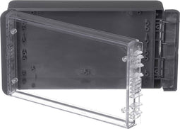 Bopla Bocube B 221306 PC-V0-G-7024 96025224 Wandbehuizing, Installatiebehuizing 125 x 231 x 60 Polycarbonaat Grafietgri