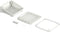 Bopla BoPad BOP 1212 P-9016-SET Consolebehuizing 122 x 118 x 57.60 ABS Wit (RAL 9016) 1 stuk(s)