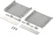 Bopla BOTEGO BO 62609 Tafelbehuizing 256.9 x 307.35 x 65.2 ABS Grijs-wit (RAL 7035) 1 stuk(s)