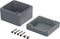Bopla EUROMAS A 105 01105000 Industriële behuizing Aluminium Zilver-grijs (RAL 7001) 1 stuk(s)