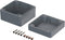 Bopla EUROMAS A 121 01121000 Industriële behuizing Aluminium Zilver-grijs (RAL 7001) 1 stuk(s)
