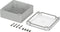 Bopla EUROMAS M 217 G 02217200 Universele behuizing 122 x 120 x 55 Polycarbonaat Lichtgrijs 1 stuk(s)