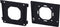 Bopla VESA WB-9005 Houder (b x h) 115.1 mm x 88 mm PA-GF Zwart 1 stuk(s)