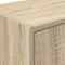 vidaXL - Garagewandkast - sonoma - bewerkt - hout - eikenkleurig