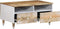 vidaXL - Salontafel - 80x54x40 - cm - massief - mangohout