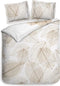 Heckett & Lane Rene Dekbedovertrek - Tweepersoons - 200x200/220 cm - Morning Natural