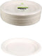 Bord Biodore suikerriet 180mm wit 50 stuks
