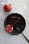Bord - The Terracotta Burned Plate - Zwart - S