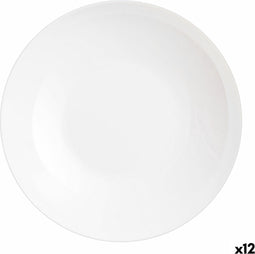Bordenwisser Luminarc Friends Time Multifunctioneel Wit Glas Ø 26 cm
