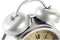 Bordsklocka DKD Home Decor 19 x 7,5 x 25 cm Kristal Zilverkleurig Ijzer