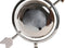 Bordsklocka DKD Home Decor 23 x 8 x 30 cm Zilverkleurig Aluminium