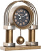Bordsklocka DKD Home Decor 25 x 8 x 31 cm Kristal Zwart Gouden Ijzer Traditioneel