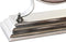 Bordsklocka DKD Home Decor 30 x 9,5 x 33 cm Natuurlijk Zilverkleurig Aluminium Mangohout Traditioneel