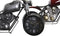Bordsklocka DKD Home Decor Motorfiets Ijzer (2 pcs) (44 x 13.5 x 23 cm)