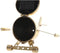 Bordsklocka DKD Home Decor Vliegtuig Kristal Ziverachtig Gouden Ijzer (23 x 16 x 13 cm) (2 Stuks)