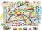 Bordspel Asmodee Rail Adventurers : My First Voyage (FR) Zwart Blauw Wit Groen