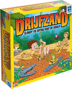 Bordspel - Gezelschapspel - Drijfzand - Vanaf 6 Jaar - 2 tot 4 Spelers
