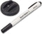 Bordwisser met whitebord stift zwart S, magnetisch