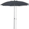 Borek - Ancona Stokparasol Rond dia. 200 cm zwart