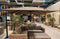 Borek - Barletta vrijhangende zweefparasol 3x3 m. taupe