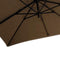 Borek - Barletta vrijhangende zweefparasol taupe 3x3 m