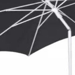 Borek - Etoile stokparasol dia. 200 cm zwart