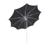 Borek - Etoile stokparasol dia. 250 cm zwart