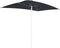 Borek - Parma Stokparasol Rechthoek 135x215 cm zwart