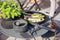 Boretti - Barilo 3-delige barbecue set - Borstel - Tang compact - Spatel - Anti-slip handvaten - Ophangoogjes
