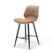 Borgo - Barkruk - 46 x 57 x 98 cm - Soft - Cognac