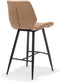 Borgo - Barkruk - 46 x 57 x 98 cm - Soft - Cognac