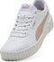 PUMA Carina 3.0 - Lage sneakers - SOFTFOAM+ - PUMA White-Rose Quartz-PUMA Gold
