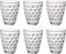 Bormioli Rocco Dots waterglas - 25 cl - Set-6