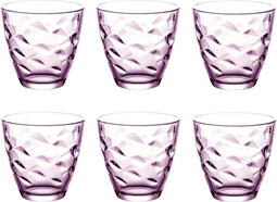 Bormioli Rocco Glazen Flora Roze 260 ml - 6 stuks