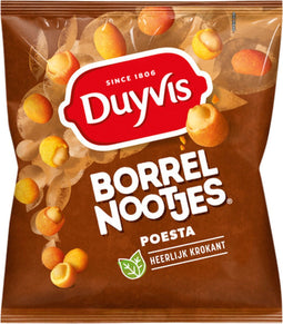 Borrelnootjes duyvis poesta zak 275gr