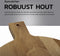 Borrelplank Rond Ø 20,5 x 2 cm | Tapasplank | Serveerplank | Kaasplank Beukenhout