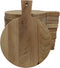 Borrelplank Rond Ø 20,5 x 2 cm | Tapasplank | Serveerplank | Kaasplank Beukenhout