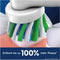 Borstel vervanger Oral-B Pro Cross Action 4 Stuks