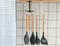 Borvat® | Keuken | organizer | haken | roterend | keukengerei | houder | lepels | zelfklevend | Wit